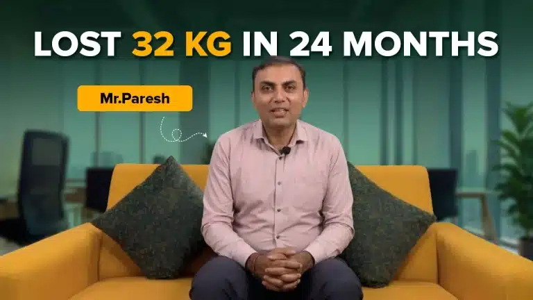 Mr Paresh Gadhiya Weight Loss Journey